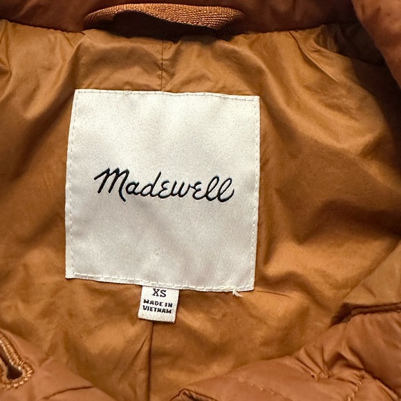 Madewell Brown Quilted Puffer Jacket - Picture 7 of 14